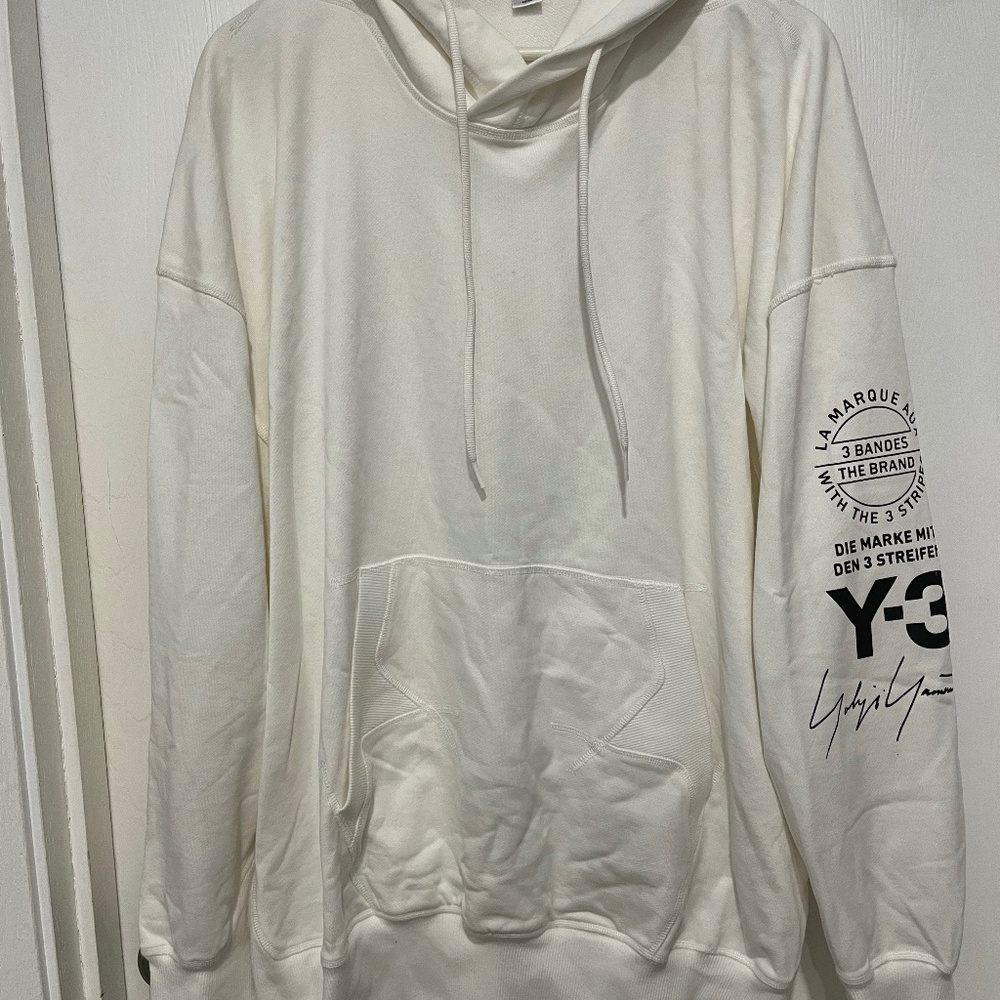Y-3 Yohji Yamamoto mens hoodie
